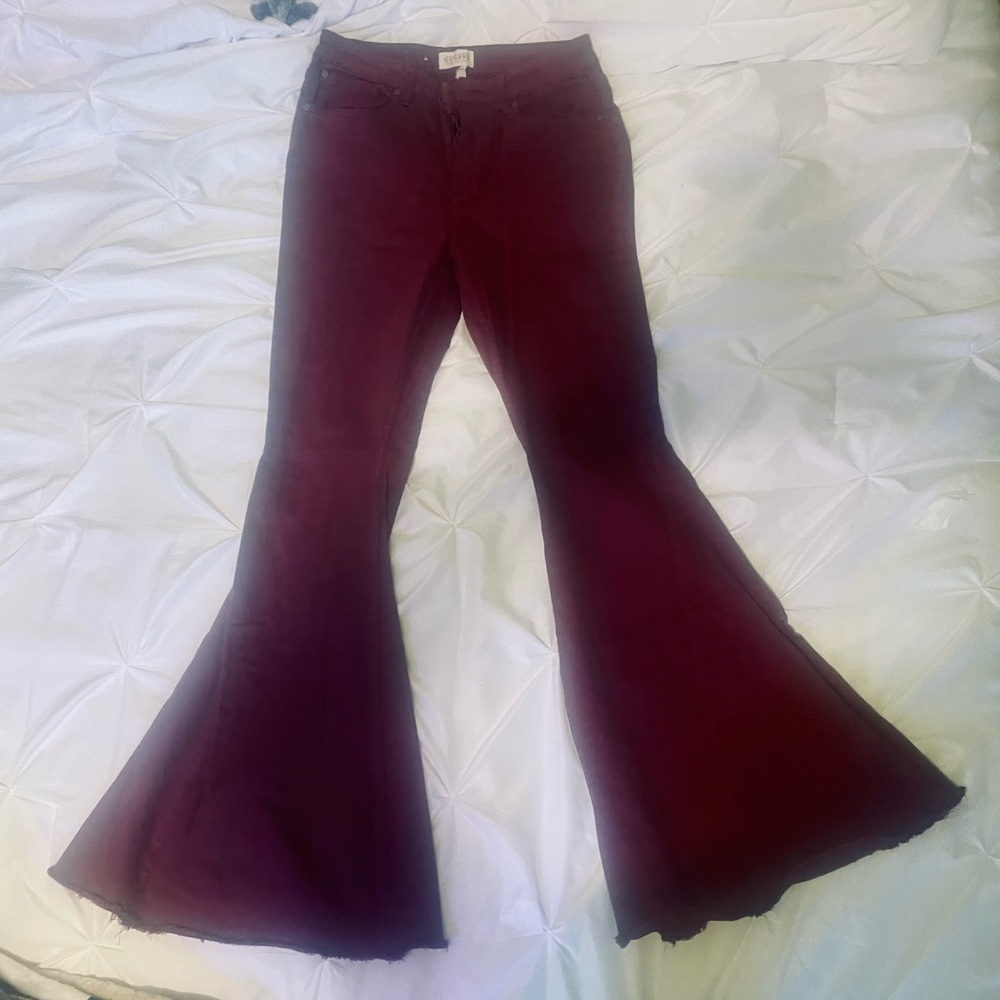 Shyanne high rise super flare stretch jeans SZ 29wX34L